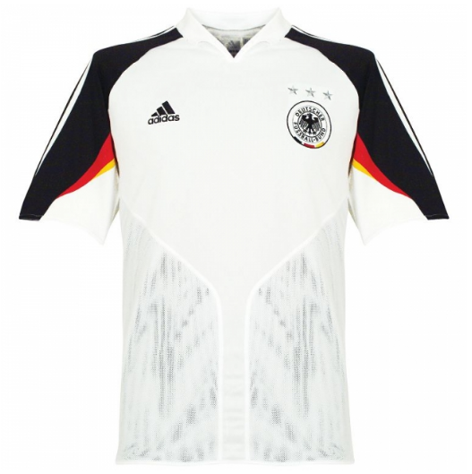 2004 Germany Retro Home Kit Soccer Jersey